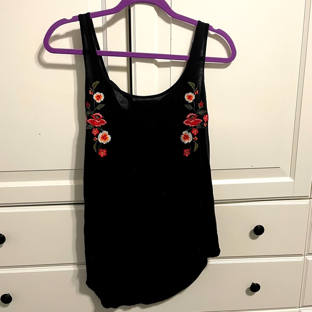 Hollister Floral Tank Top